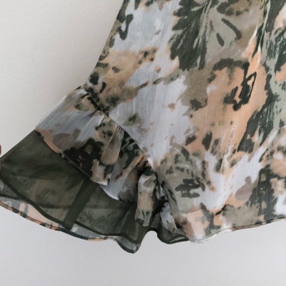 Anthropologie • asymmetric watercolor tank top - Picture 2 of 4